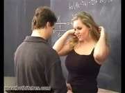 Русский секс с учителем алгебры
